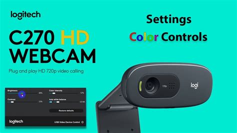 how do i hook up my logitech webcam